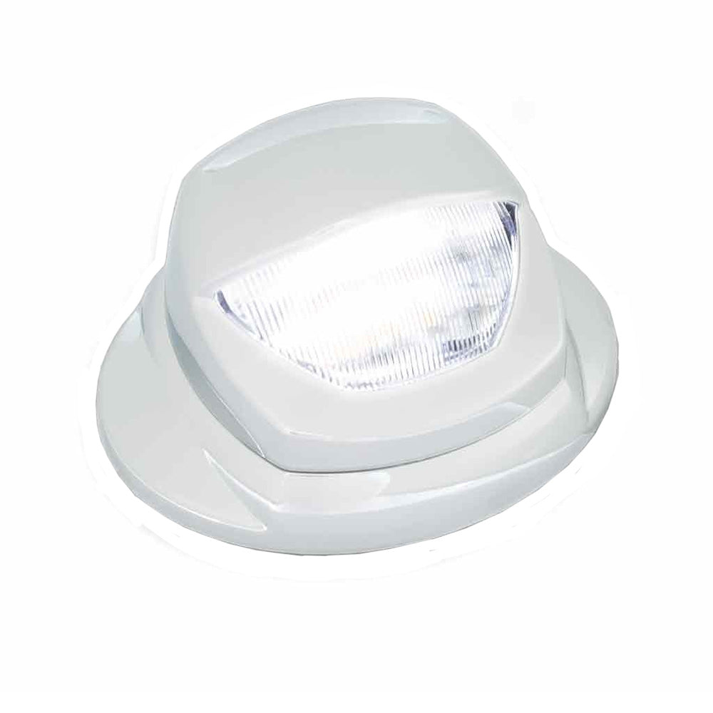 Kenworth Mini White Courtesy Step LED Light with Dual Amber, Blue Auxiliary LEDs