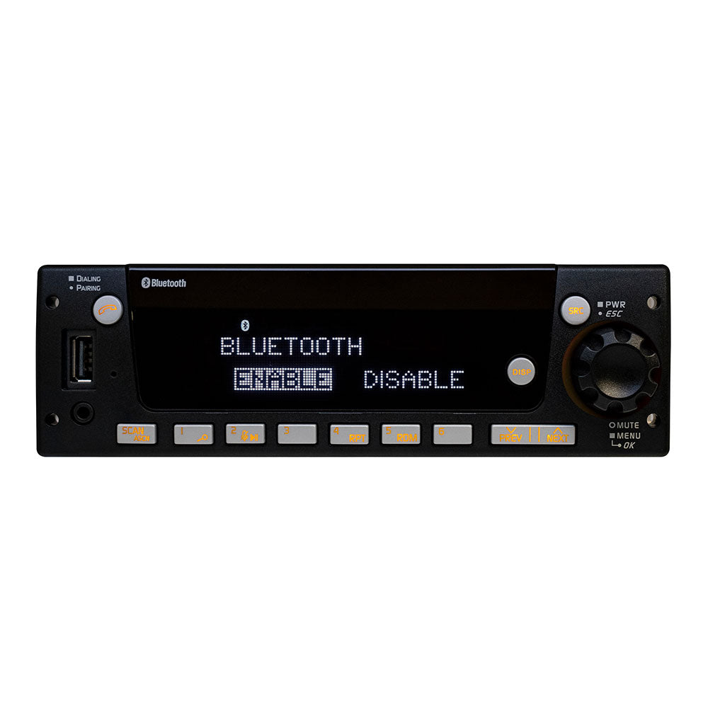 Aptiv Heavy Duty Radio AM/FM/BT with Integrated Bluetooth ® for Freightliner, Mack and Volvo Models