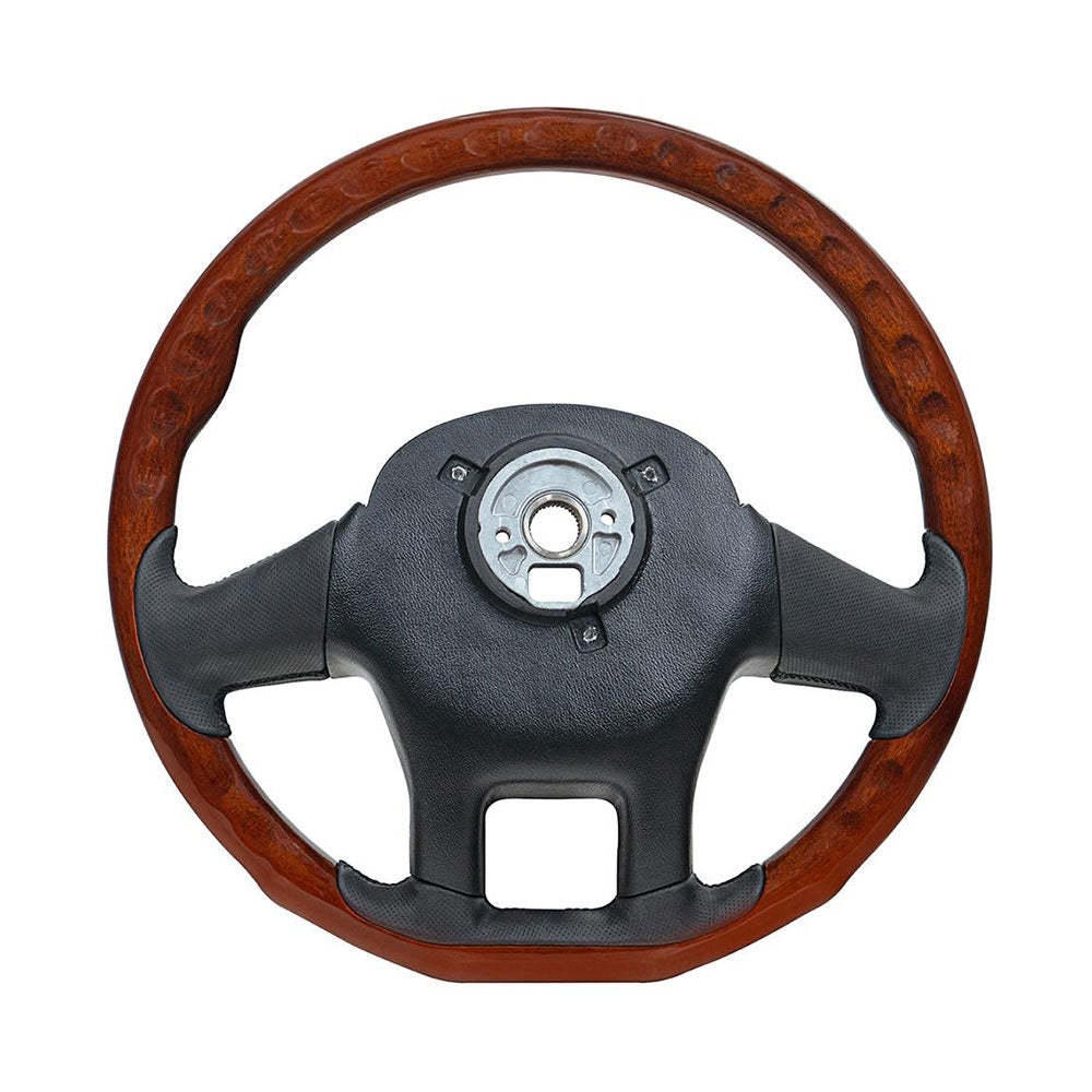 18" YourGrip Wood Steering Wheel for Peterbilt 579 & Kenworth T680