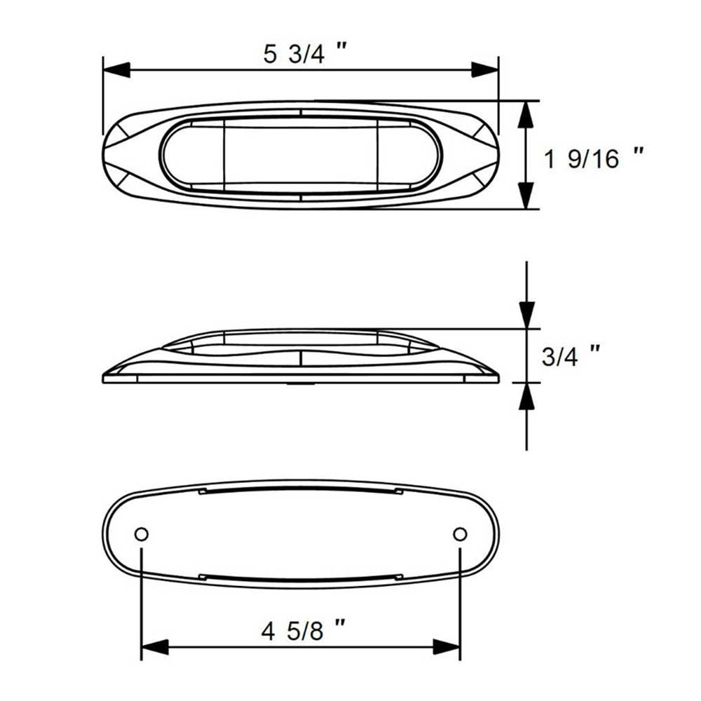 5-3/4" 3 LED ViperEye Marker Light