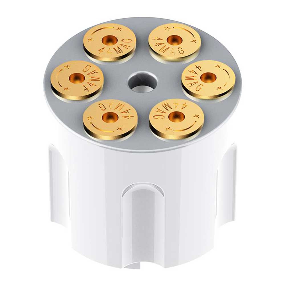 Gun Cylinder Gearshift Knob with 9/10 Speed Adapter - Thread On