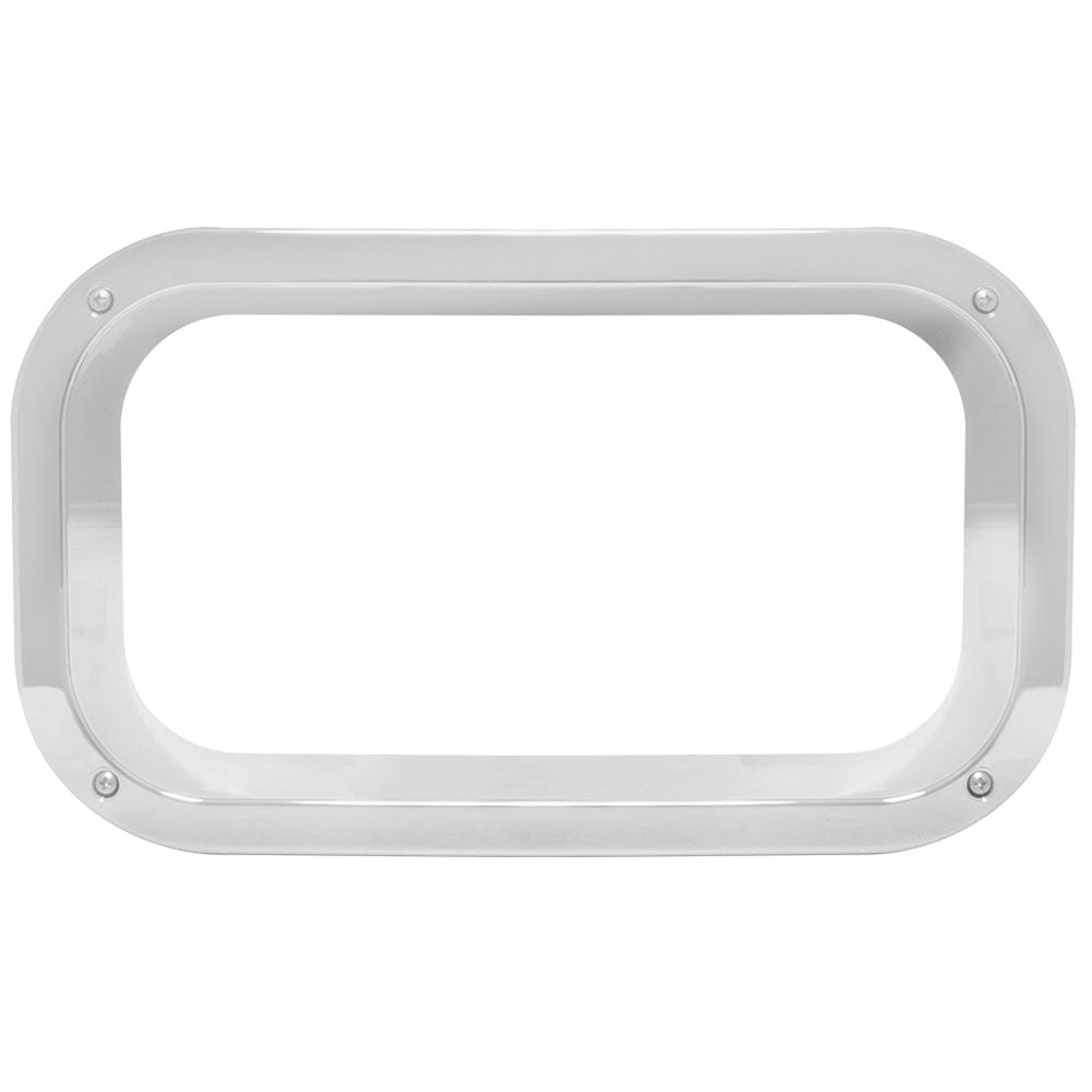 Kenworth Interior Chrome Cab Door View Window Trim