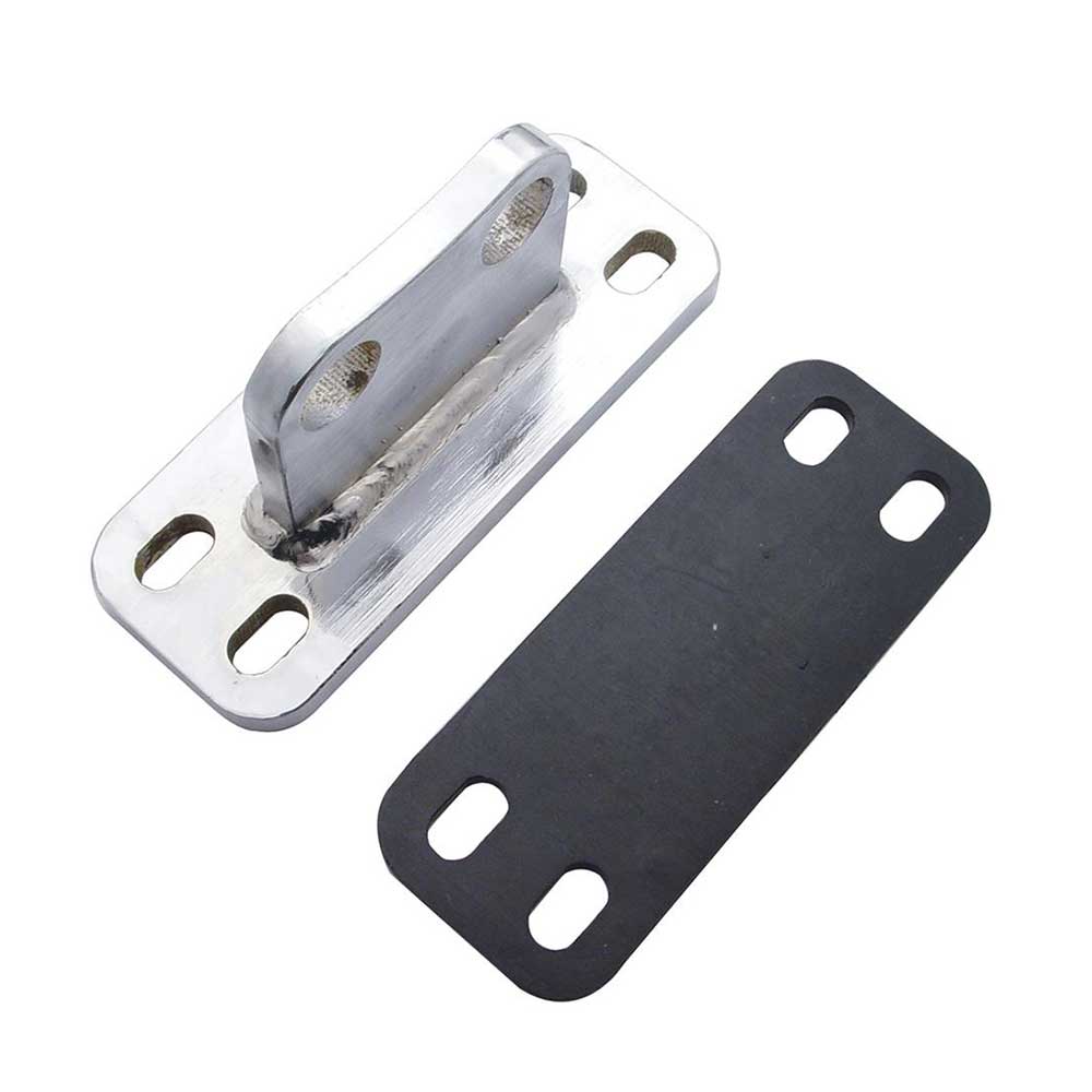 Peterbilt Stainless Steel Straight Exhaust Bracket with Grommet