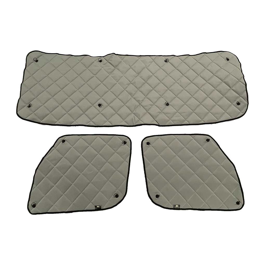Freightliner Cascadia 2018+ without Module ZenEclipse Blackout Window Covers - Grey