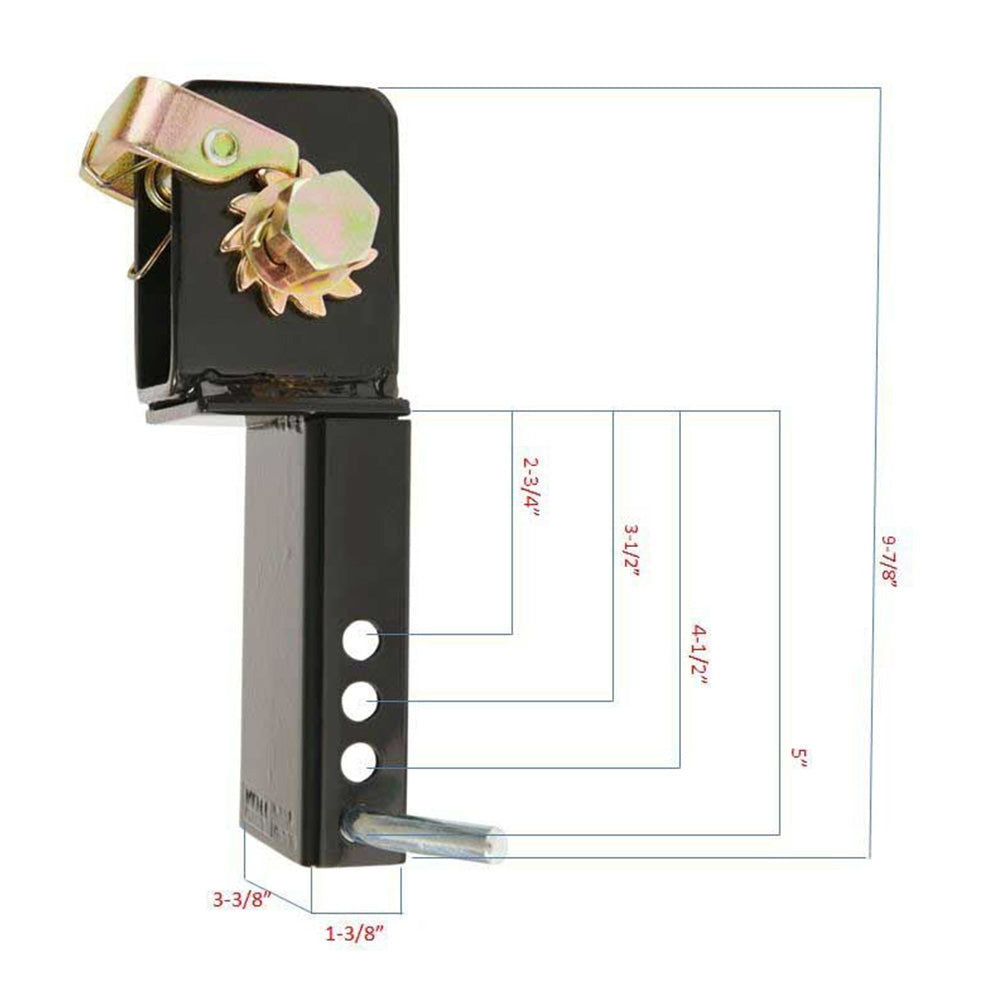 2" Heavy Duty Pocket Tow Winch