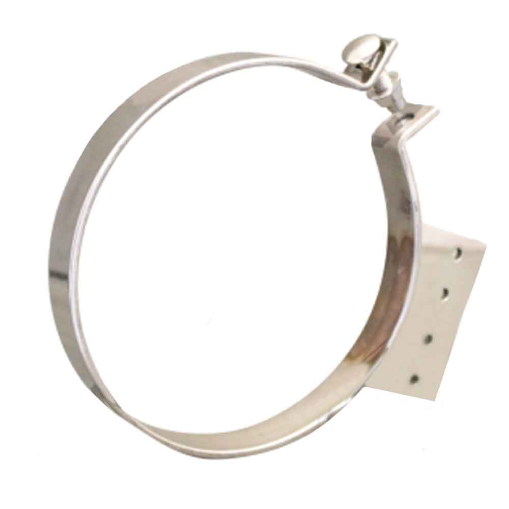 7"D x 1"W Stainless Steel Cab Bracket for Kenworth W900B