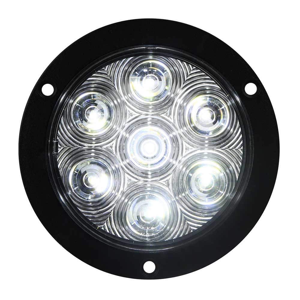 4" Highway 7 LED with Bezel Stop, Turn & Tail Light with 3 Pin Connection