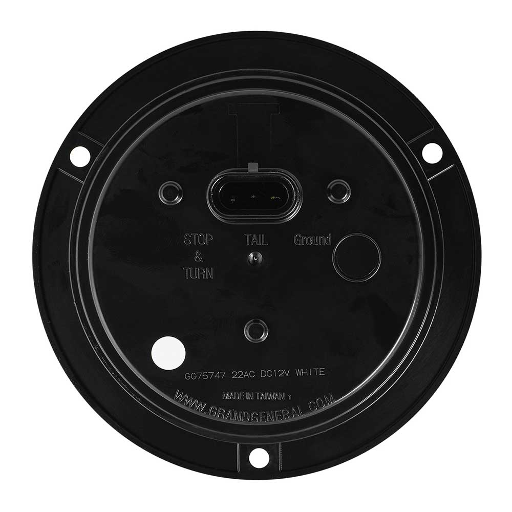 4" Highway 7 LED with Bezel Stop, Turn & Tail Light with 3 Pin Connection
