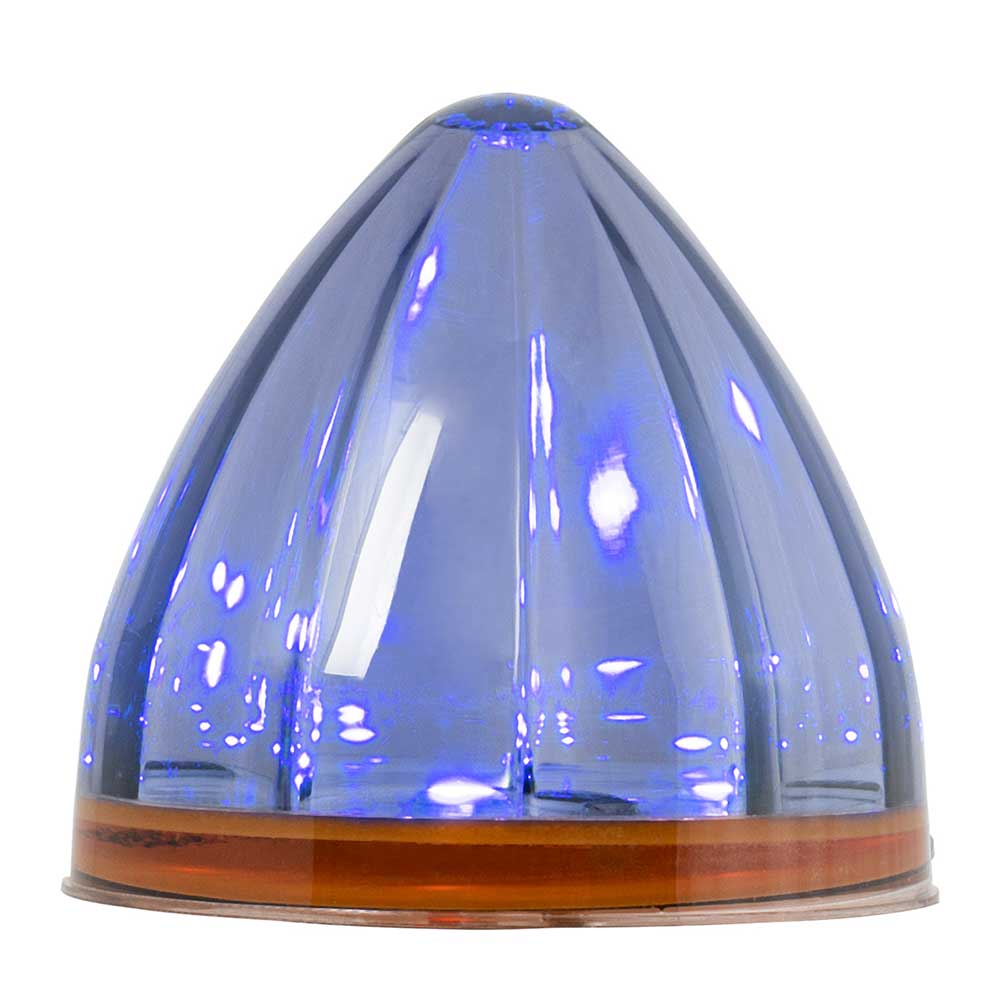 2-1/2" Watermelon LED Light in Smoke Lens