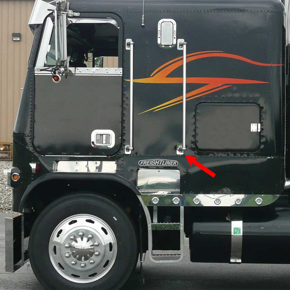 Freightliner FLB Cabover Entry Grab Handle Trims