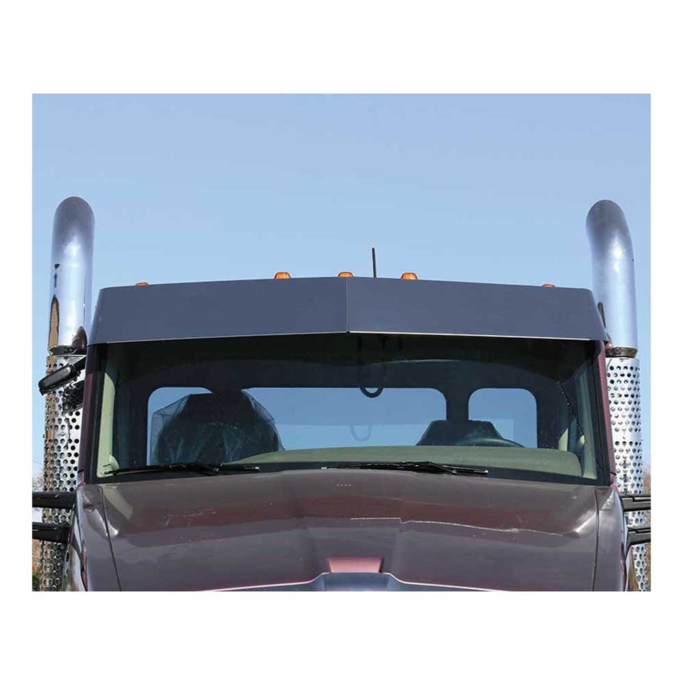 Kenworth T680, T880, W990 Day Cab 11" Drop Visor - Blind Mount