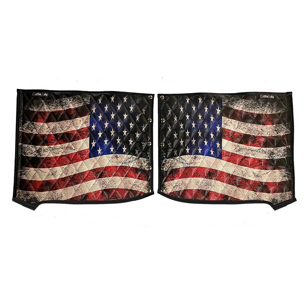 Peterbilt 388, 389 Old Glory Fender Guards