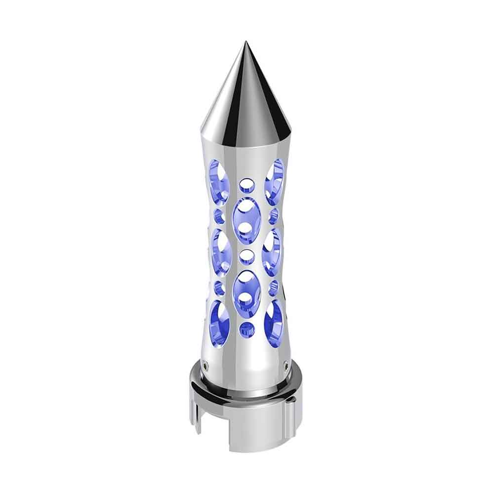 Chrome Daytona Spike 13/15/18 Gearshift Knob with LED