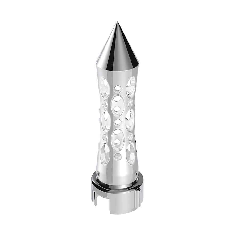Chrome Daytona Spike 13/15/18 Gearshift Knob with LED