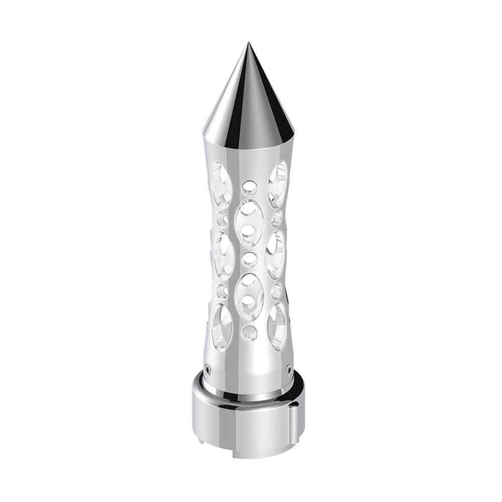 Chrome Daytona Spike 9/10 Gearshift Knob with LED