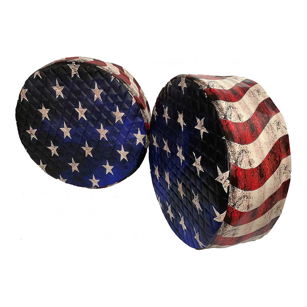 Old Glory Tank Covers with 9" Skirt