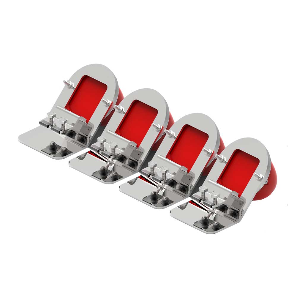 GLO Watermelon LED 4 Piece Underframe Bar