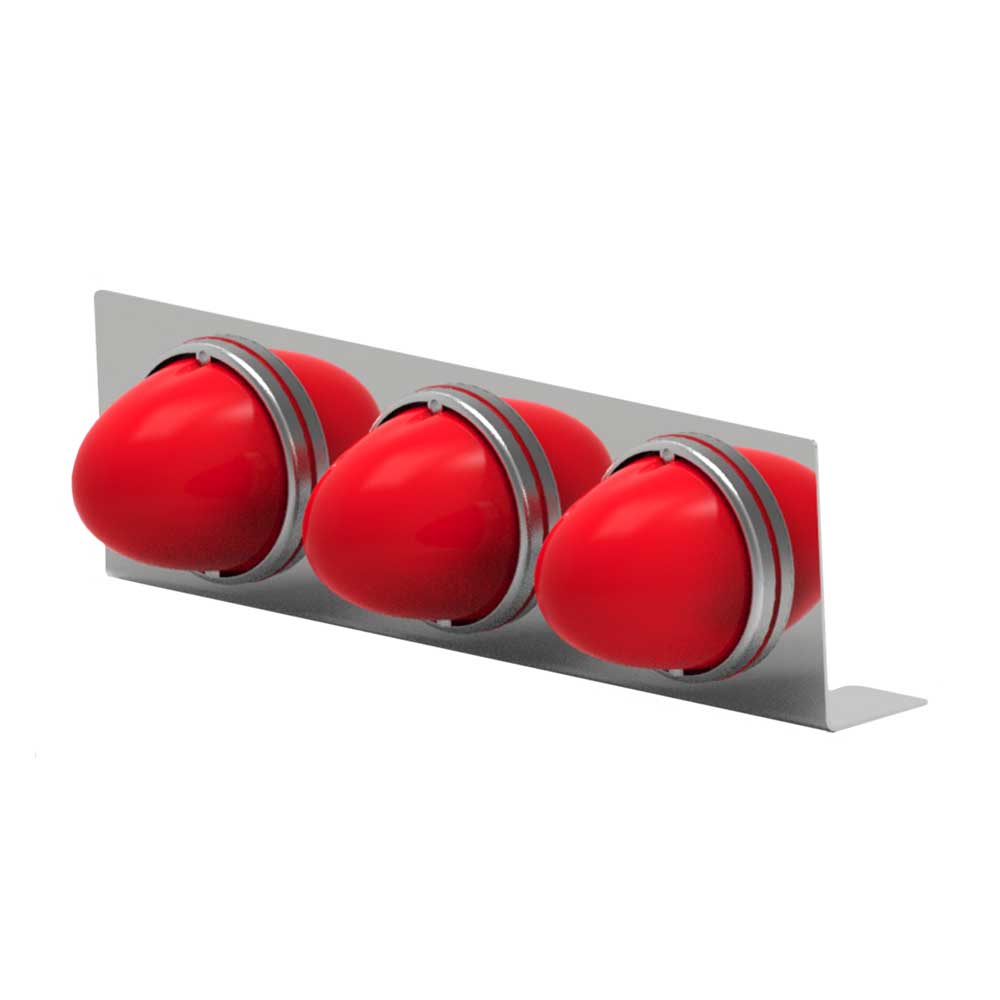 Reverse 3 Glo Watermelon Bumper Light Bracket
