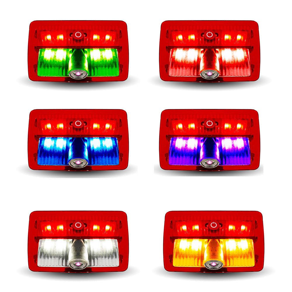 Kenworth, Peterbilt Canada Flag Projector LED Door Light