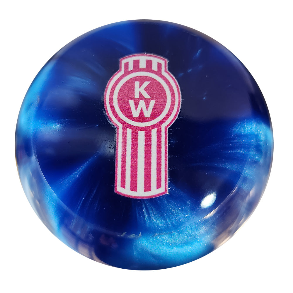 Kenworth Pearl Flat Top Shifter Knob