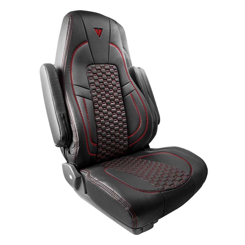 Freightliner Cascadia 33" High Back Faux Leather Seat Cover
