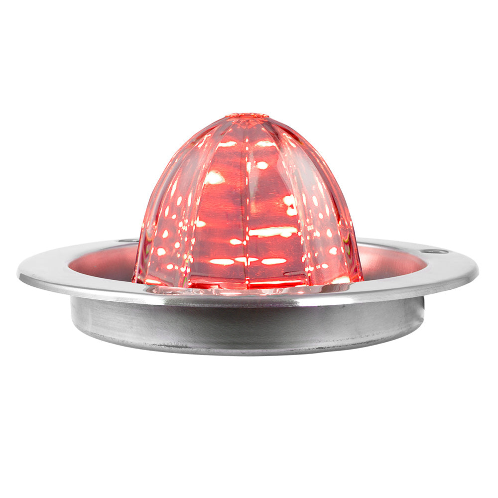 Watermelon LED Light with Stainless Steel Flange Mount