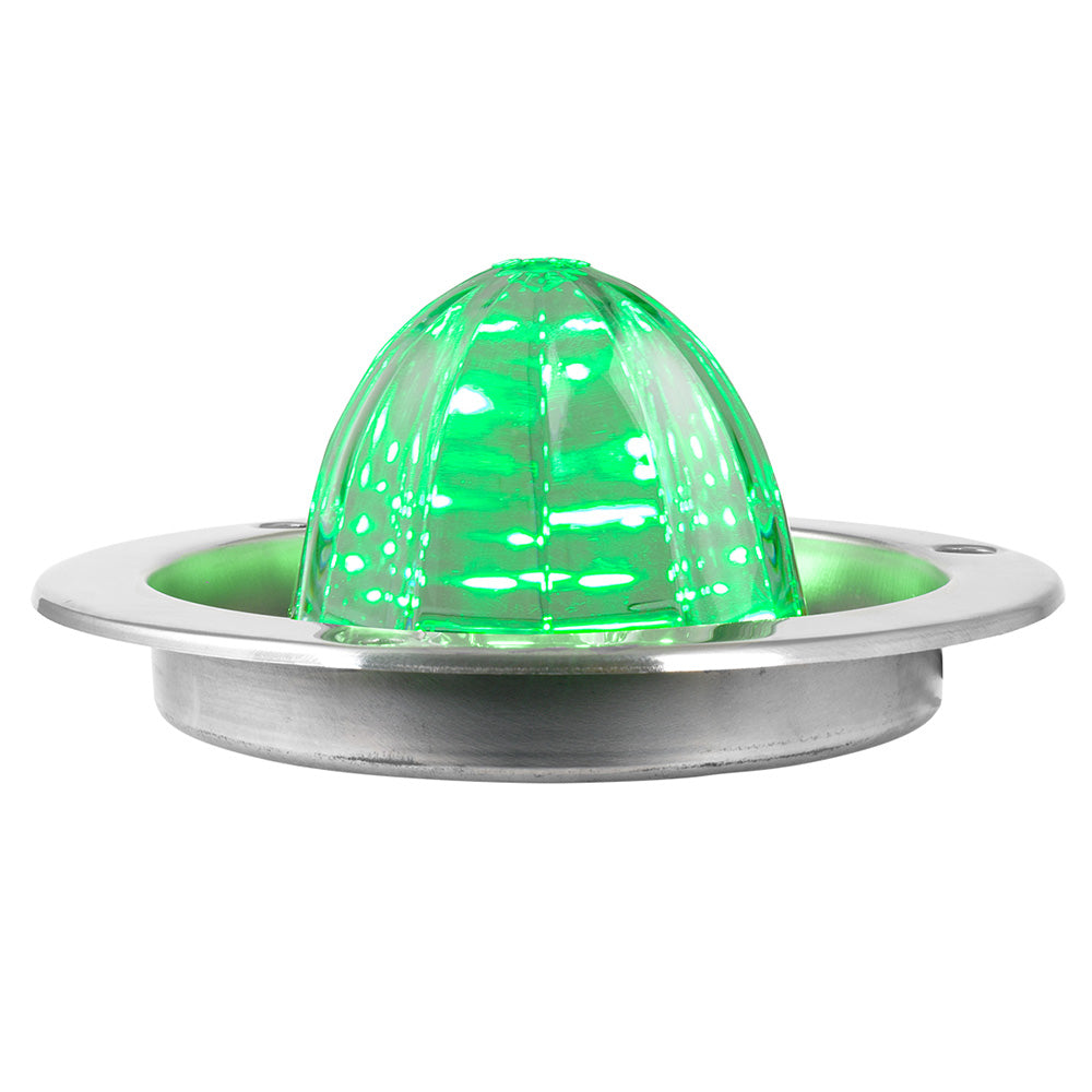 Watermelon LED Light with Stainless Steel Flange Mount