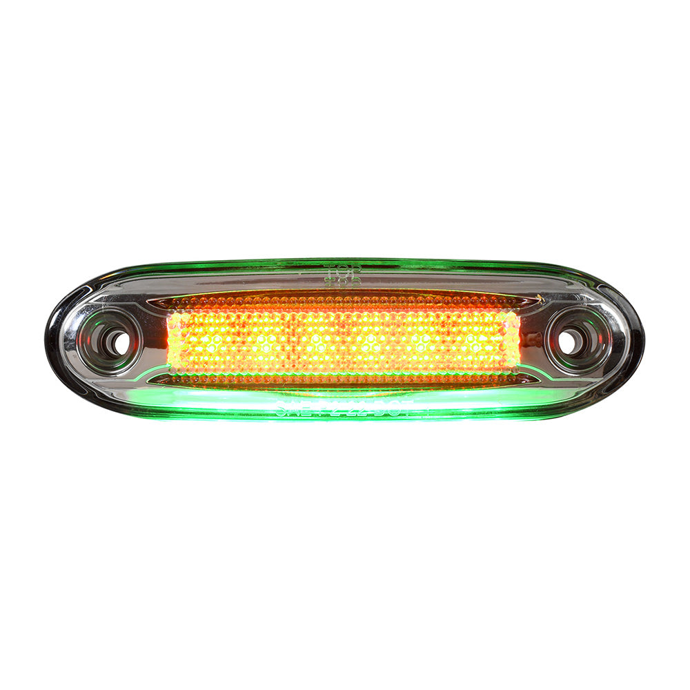 5 1/8" Rectangle LED Marker Light with Under Glow