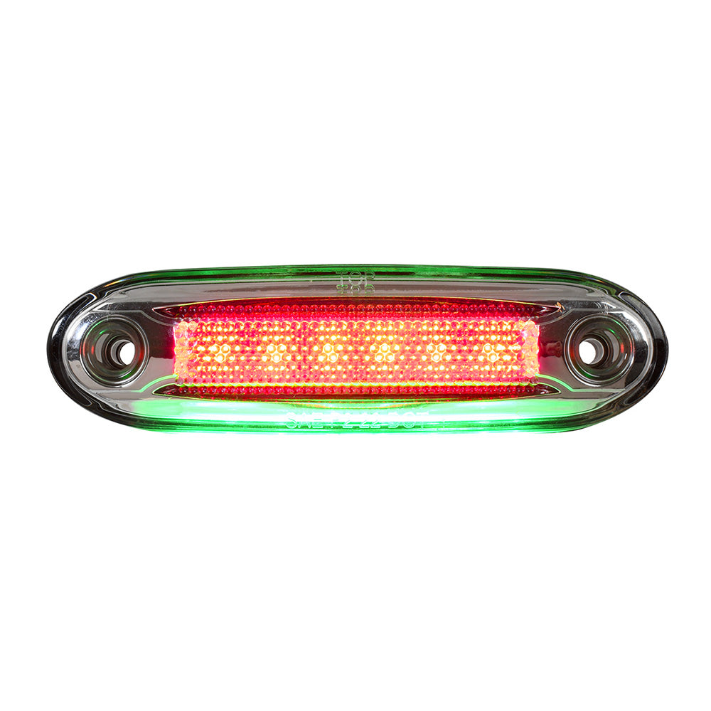 5 1/8" Rectangle LED Marker Light with Under Glow