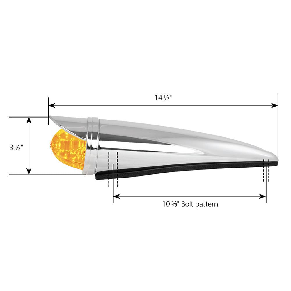 Watermelon LED Cab Light With Visor