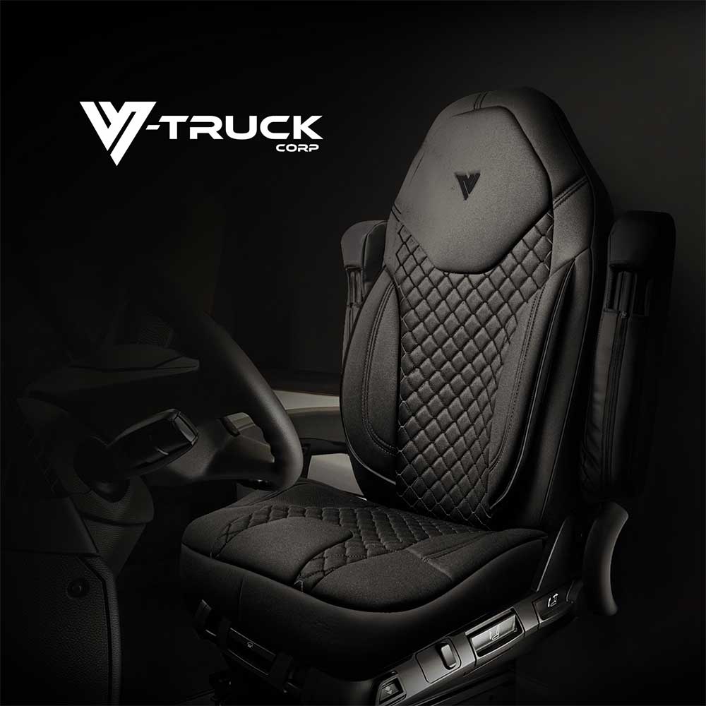 Legacy Silver High-Back Seat Cloth Seat Cover
