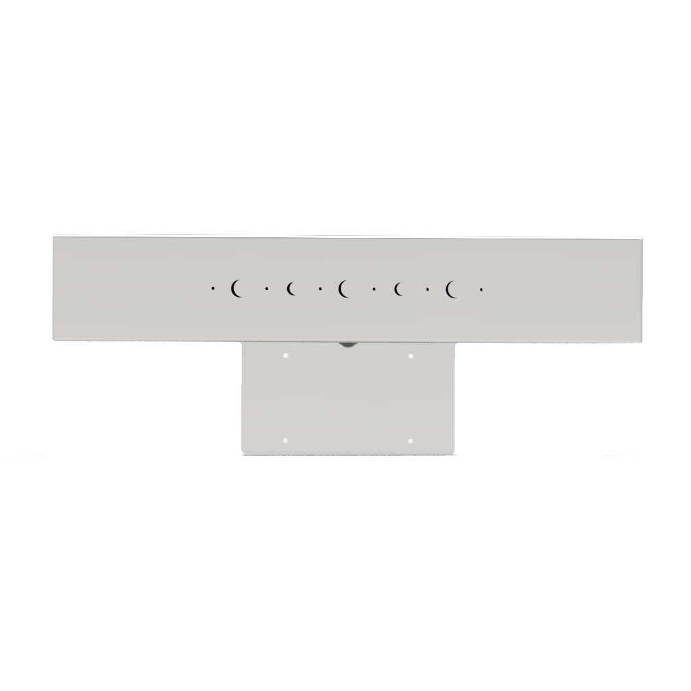 Stainless Steel Rear Tailboard with 3 Light Cutouts