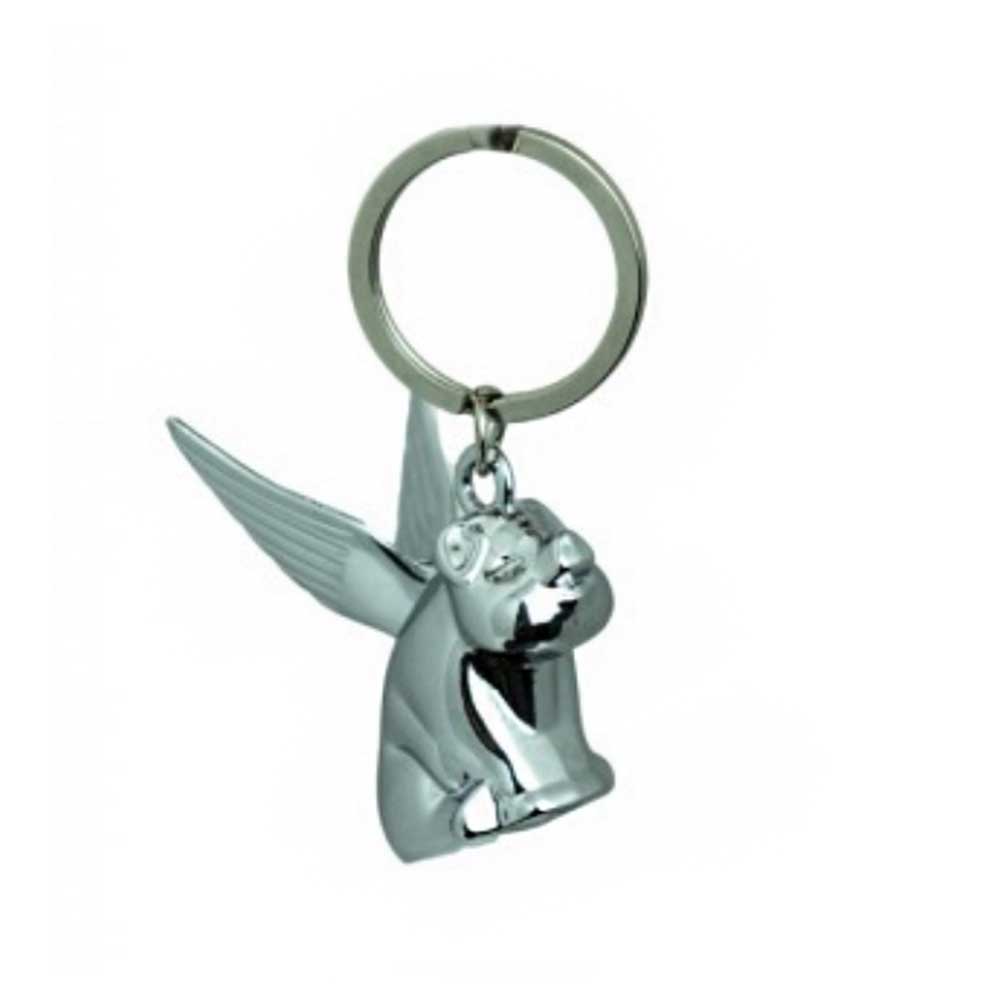 Flying Pig Keychain