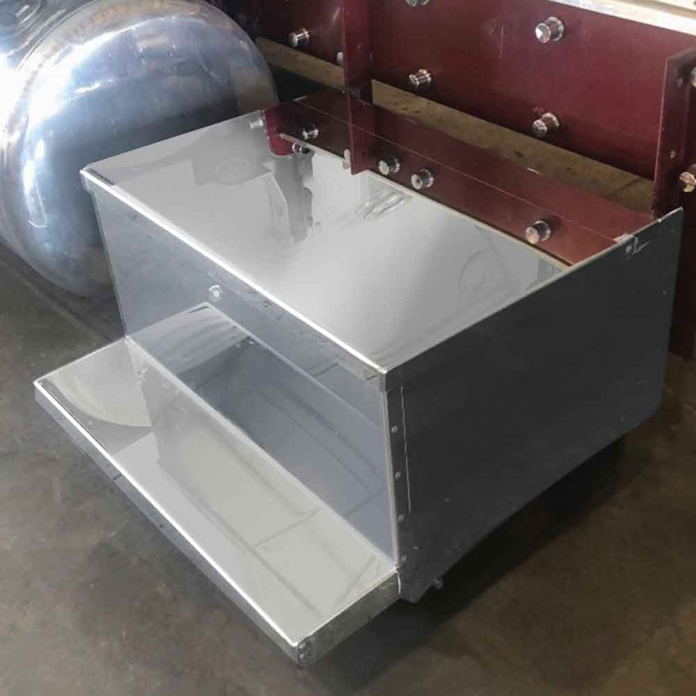 Rear Frame Stainless Steel Tool Box