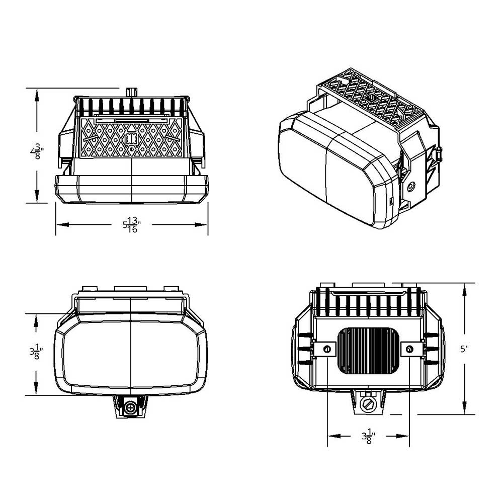 International LT 2018+ Projector 12 LED Fog Light