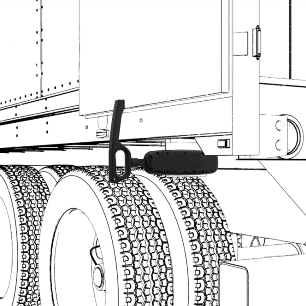 Trailer Door Hold Back Assembly