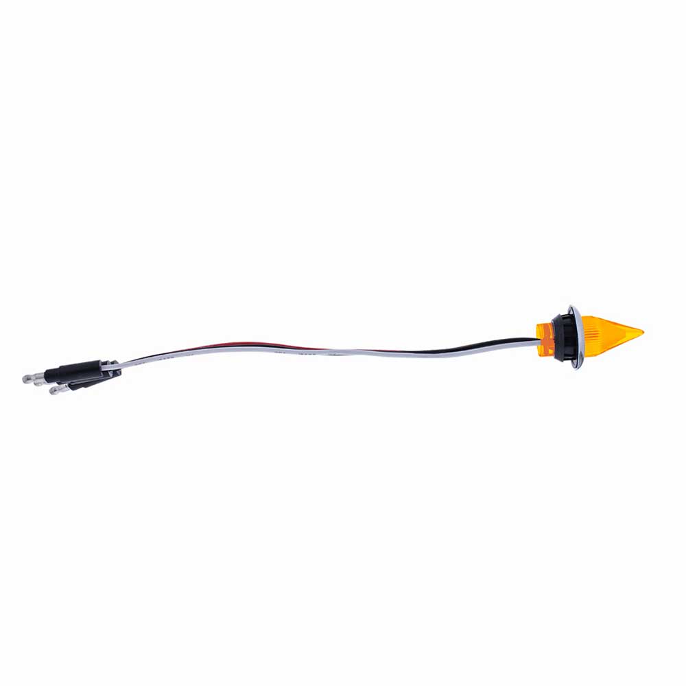 3/4" Mini Spike 4 LED with Stainless Steel Bezel