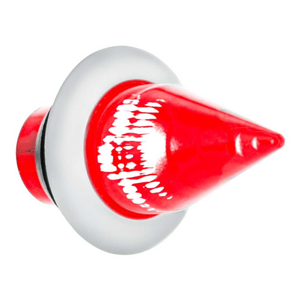 3/4" Mini Spike 4 LED with Stainless Steel Bezel