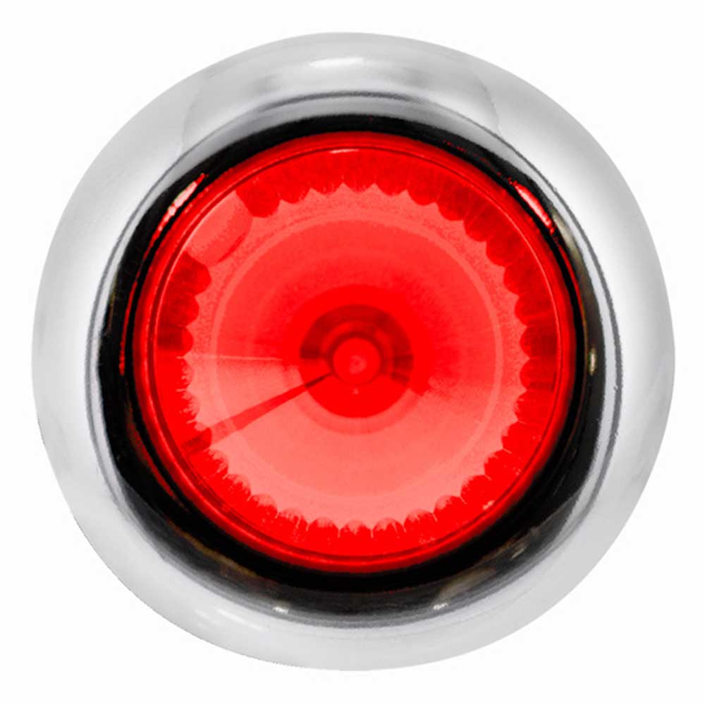 3/4" Mini Spike 4 LED with Stainless Steel Bezel