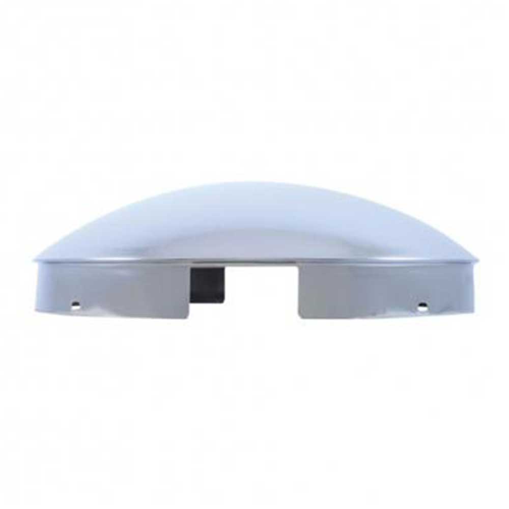 SS Dome, Front Hubcap, 4 Even Notch, 1" Lip