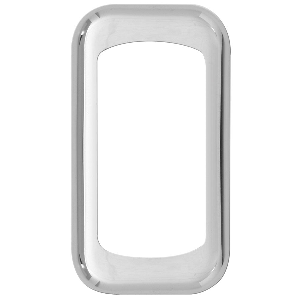 Universal Chrome Plastic Rocker Switch Cover