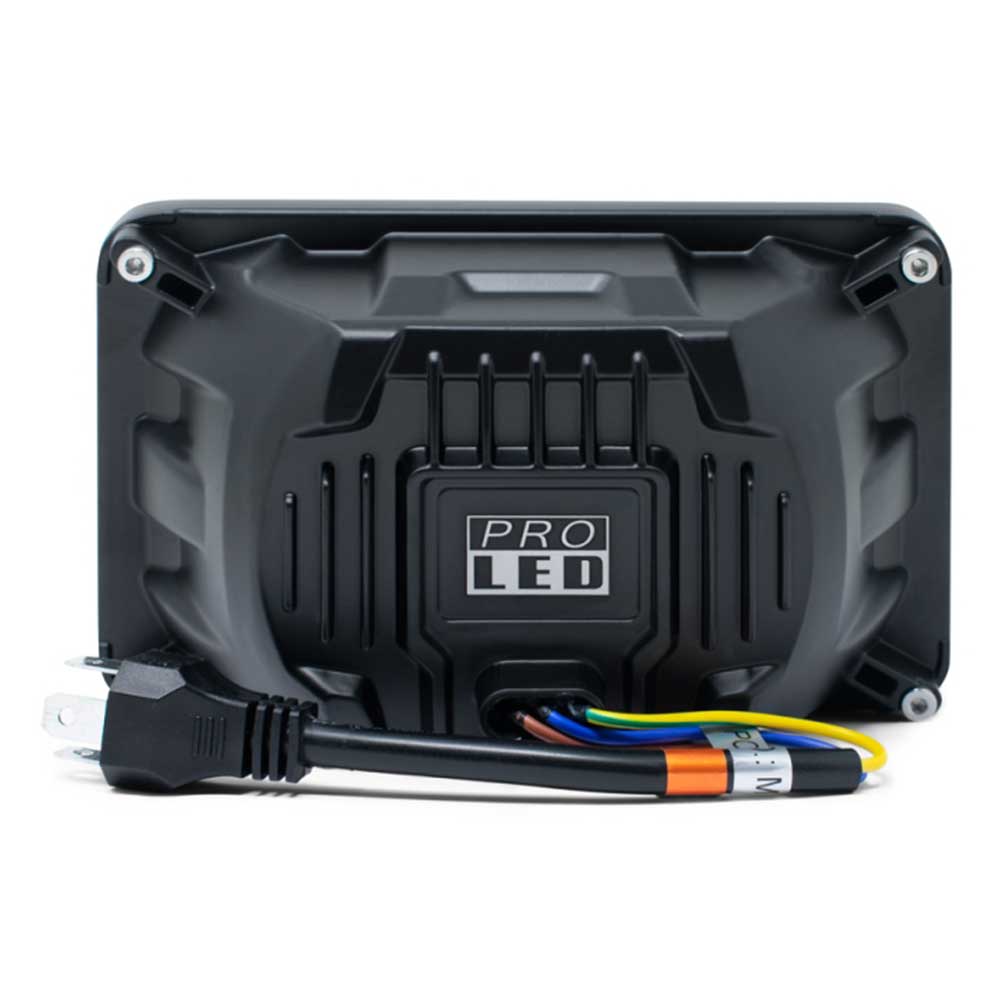 4" x 6" High Beam Heated De-Icing LED Headlight