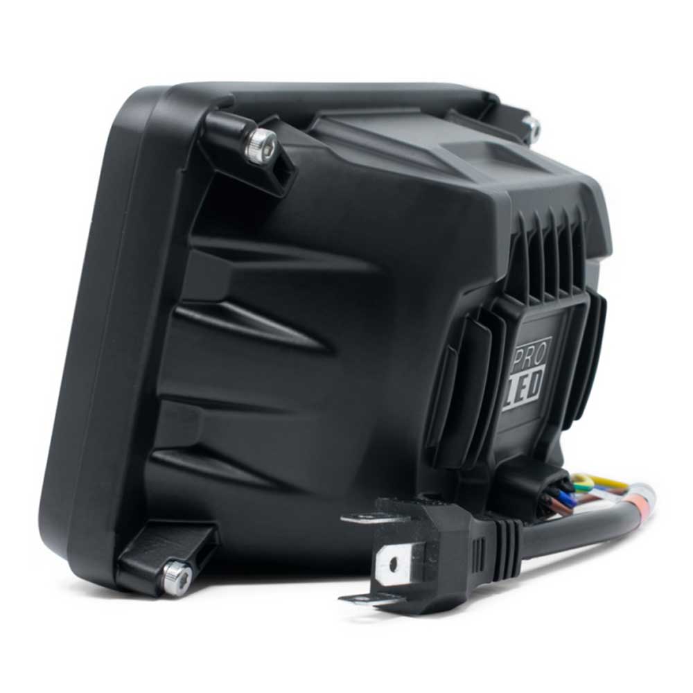 4" x 6" High Beam Heated De-Icing LED Headlight
