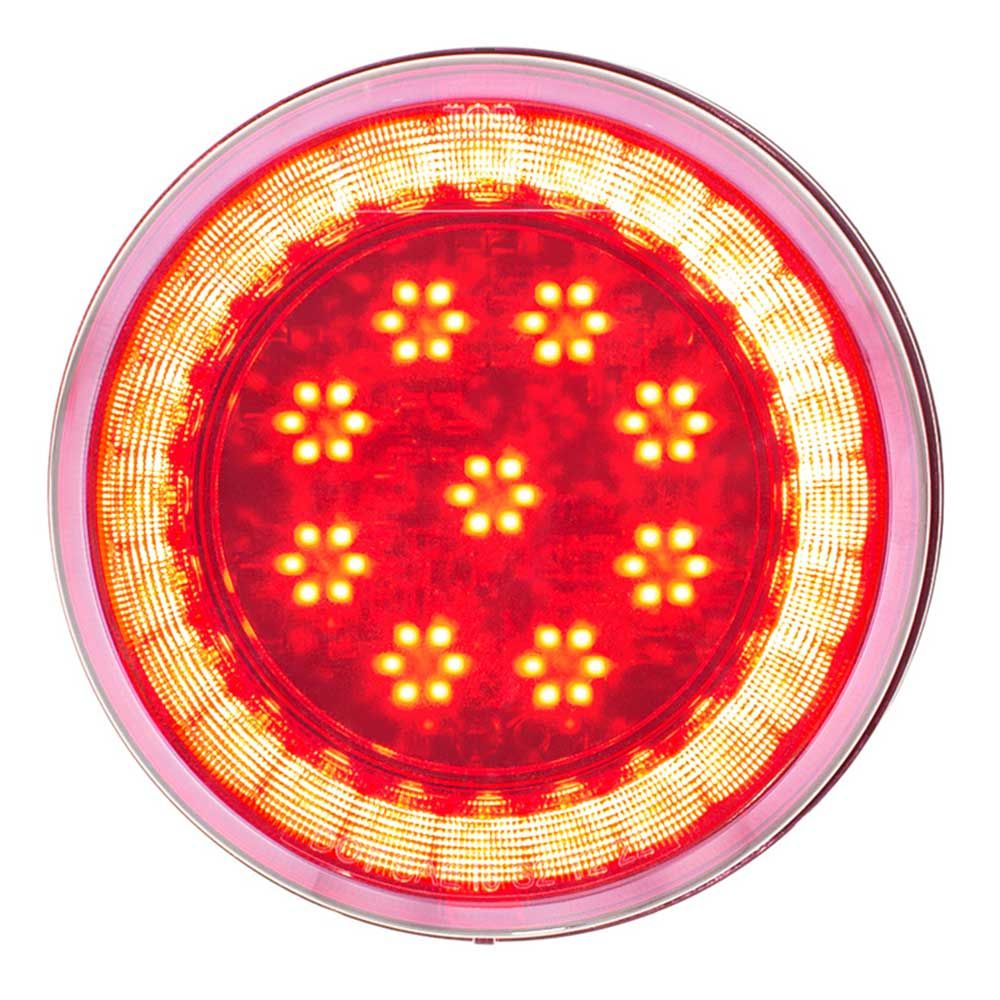 4" Round 33 Amber LED Lumos S-Series Light