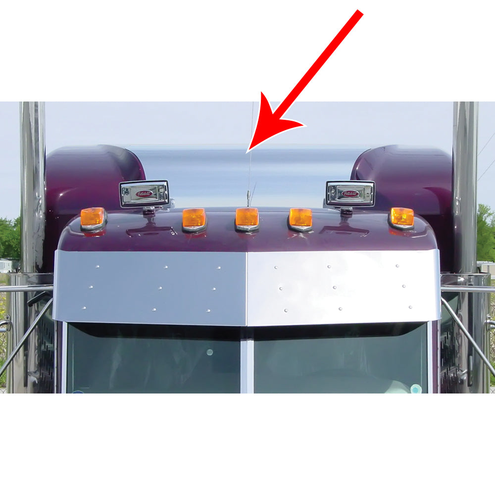 Peterbilt 63" or 70" UltraCab Sleeper Cap Center Cover