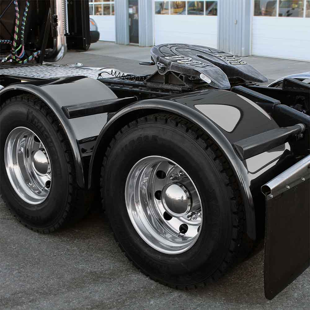 80" Smoke & Mirrors Single Axle Fenders