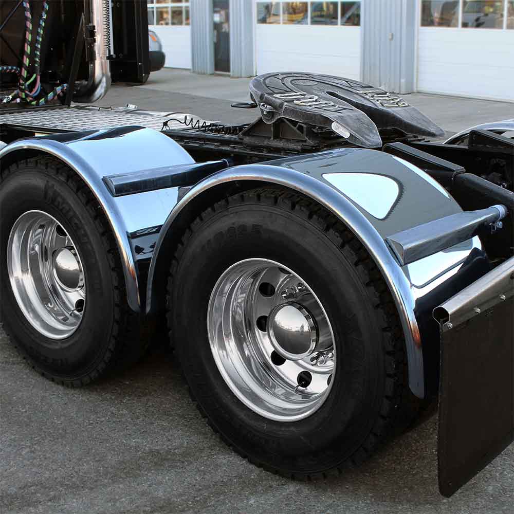 80" Smoke & Mirrors Single Axle Fenders
