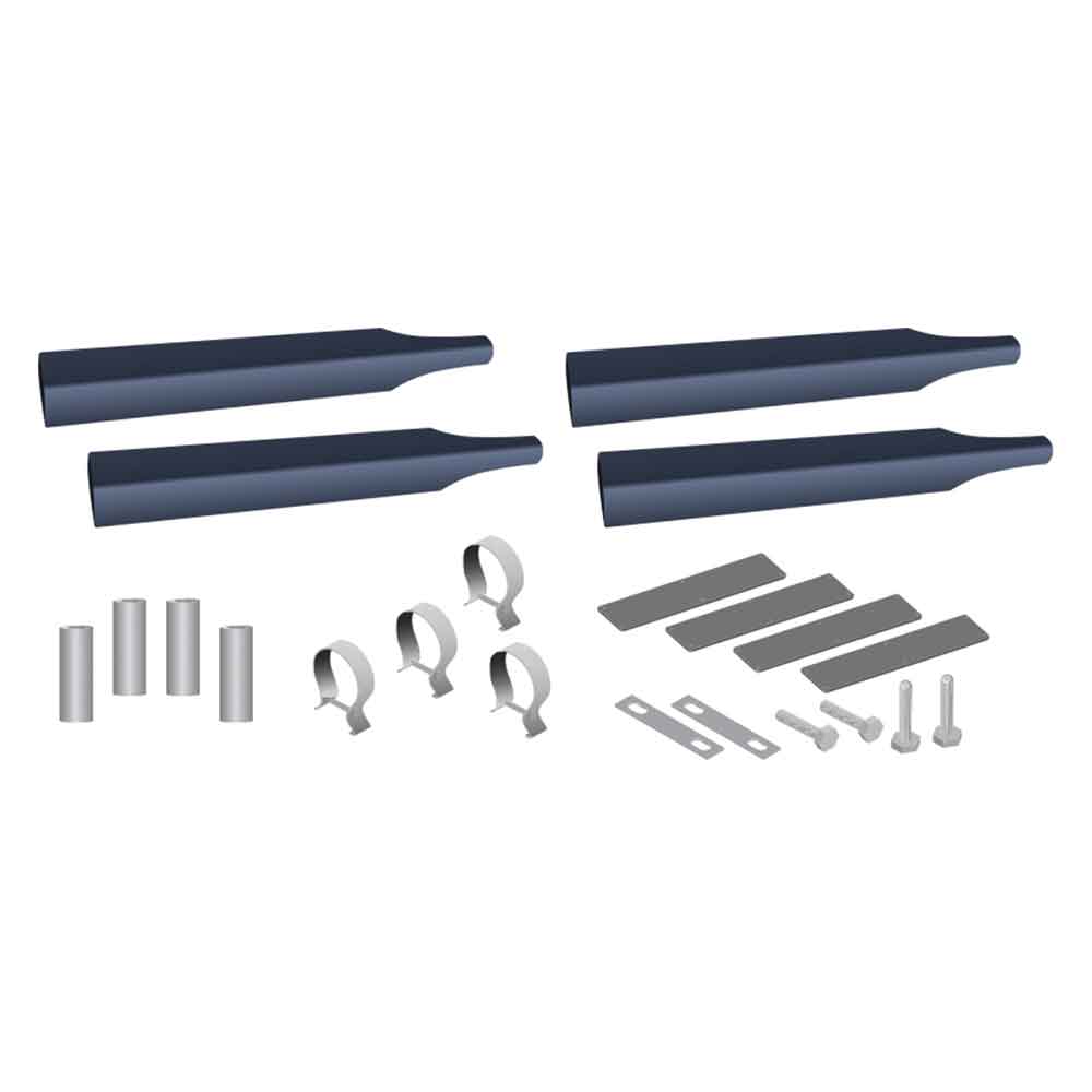 Smoke & Mirrors Single Axle Fenders Mounting Kit