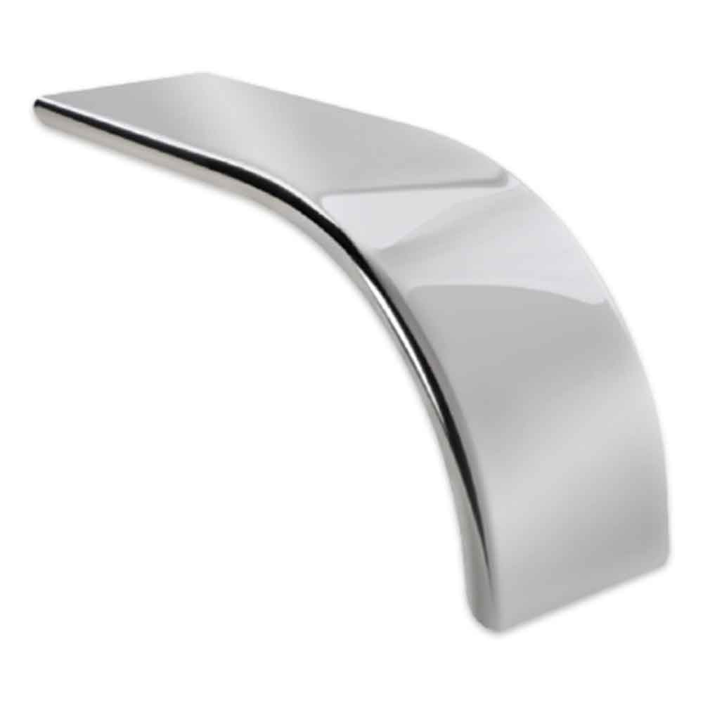 72" Stainless Steel Super Single Half Fenders