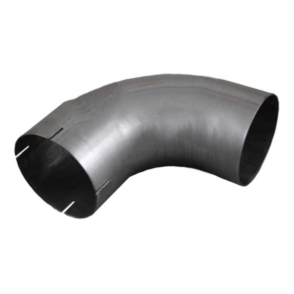 5"ID/OD x 10" 90 Degree Aluminized Elbow